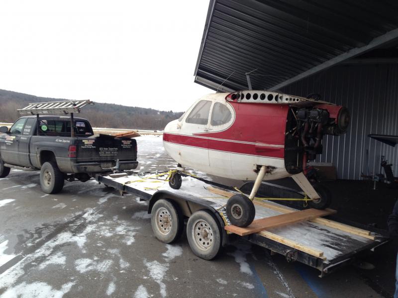 Loading up the Trella bound for Montrose